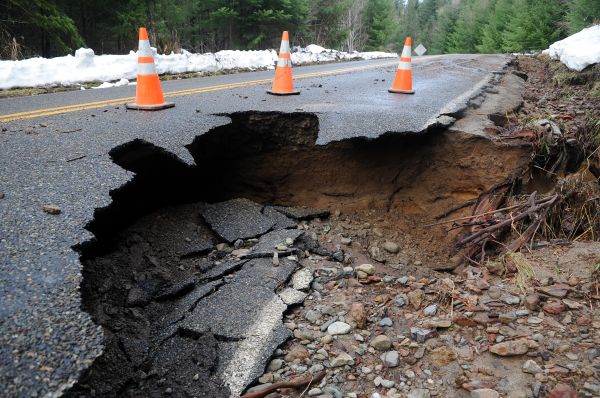 Sinkhole Filling in Elk River