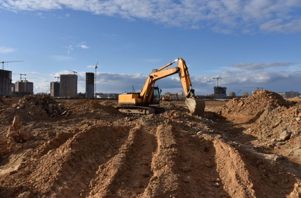 Drainage Trench Excavation in Elk River