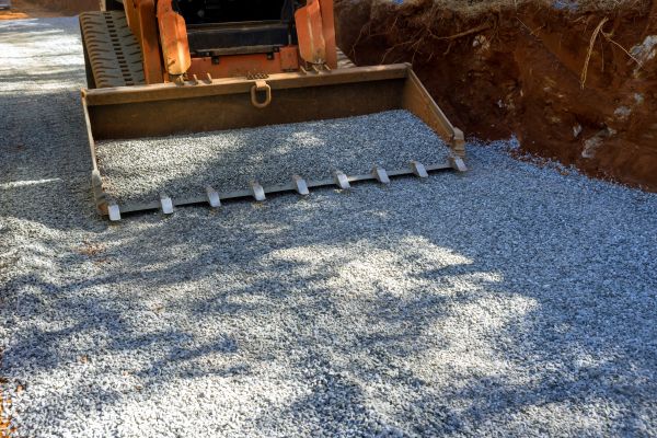 Gravel Driveway Rut Repair in Elk River