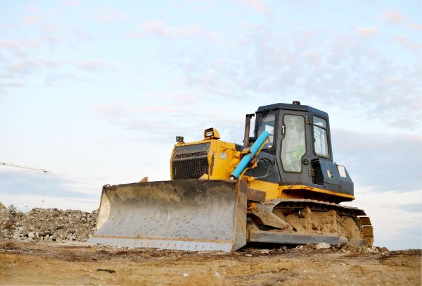 Bulldozer Land Excavation in Elk River