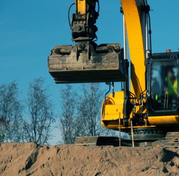 Ditch Grading in Elk River